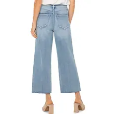LIVERPOOL LIVERPOOL JEANS STRIDE HI-RISE CROP WIDE LEG WEIR+AC0-CANYON