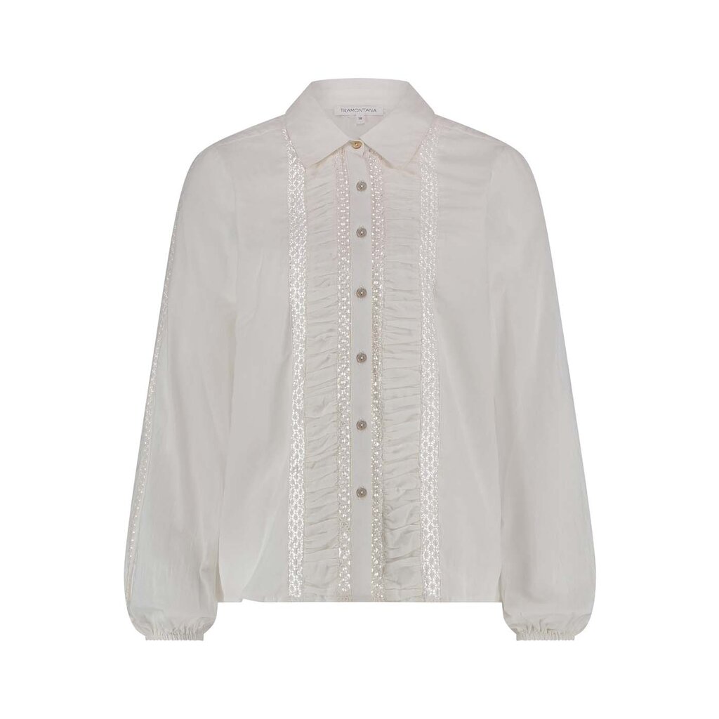 TRAMONTANA TRAMONTANA A0615301 BLOUSE DETAIL OFFWHITE