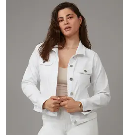 LOLA JEANS LOLA JEANS JACKET DENIM GABRIELLA WHITE