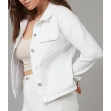 LOLA JEANS LOLA JEANS JACKET DENIM GABRIELLA WHITE