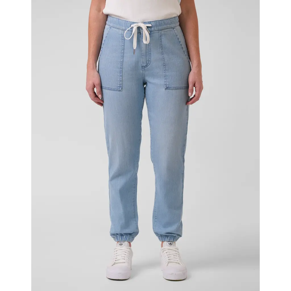 YOGA JEANS YOGA JEANS 2586 MALIA JOGGER HIGH RISE 27'' LIGHT SKY