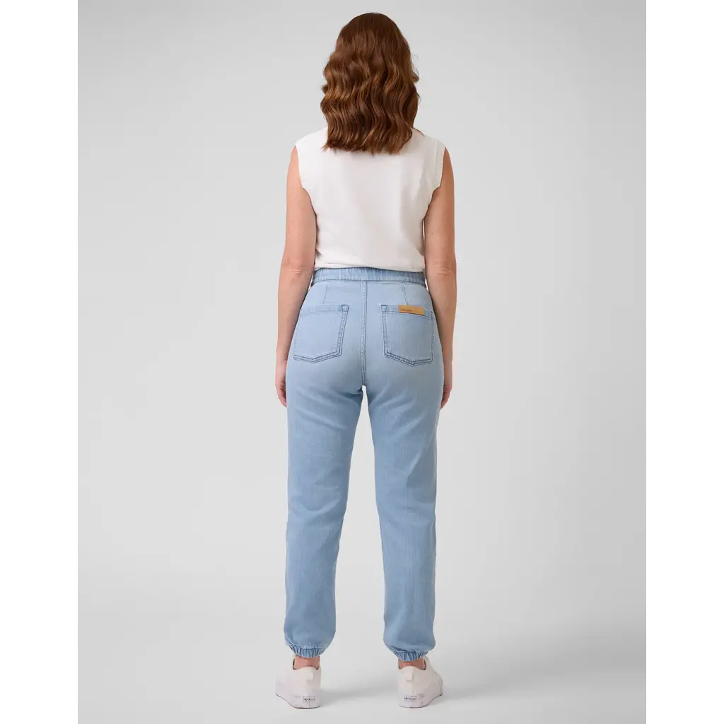 YOGA JEANS YOGA JEANS 2586 MALIA JOGGER HIGH RISE 27'' LIGHT SKY