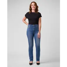 YOGA JEANS YOGA JEANS 2735 EMILY SLIM HIGH RISE 30'' DENIM BLUE