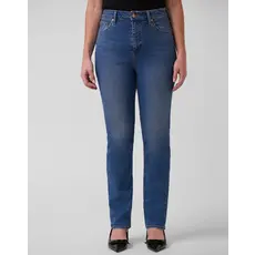 YOGA JEANS YOGA JEANS 2735 EMILY SLIM HIGH RISE 30'' DENIM BLUE