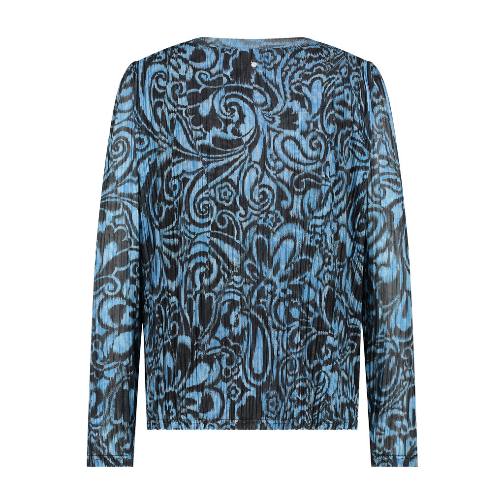 TRAMONTANA TRAMONTANA 25E HAUT MESH PAISLEY BLOSSOM BLEU