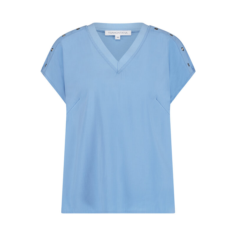 TRAMONTANA TRAMONTANA 25E HAUT EYELET DETAILED SKY BLUE