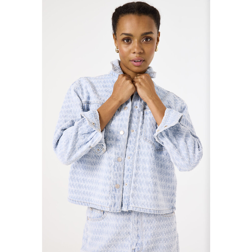 GARCIA GARCIA 25E JACKET LIGHT USED TEXTURE