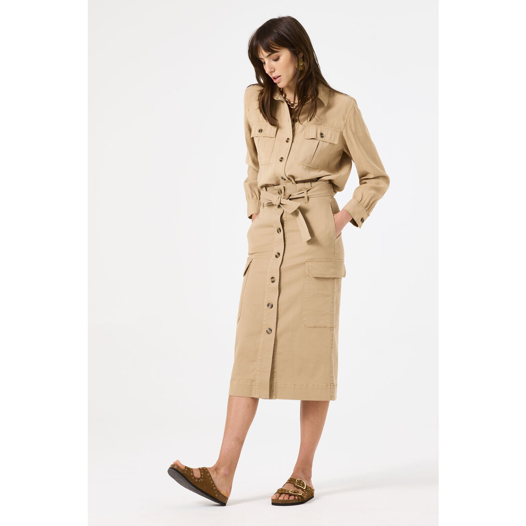 GARCIA GARCIA 25E SHIRT GOLDEN TAN