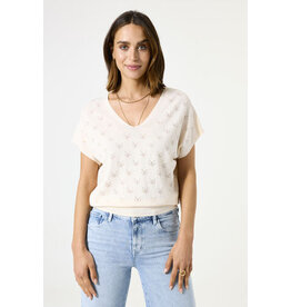 GARCIA GARCIA C50243 TOP TRICOT WHITECAP
