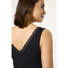 GARCIA GARCIA B50020 CAMI COL V DENTELLE BLACK