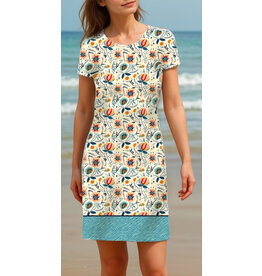 MISS VERSA MISS VERSA 25E ROBE PARKER FLEURS MULTI