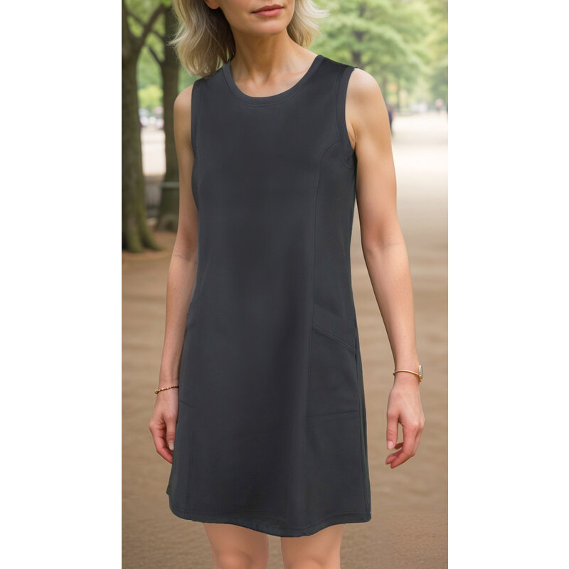 MISS VERSA MISS VERSA 25E ROBE SARA S MANCHES NOIR