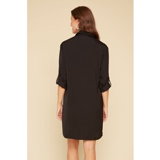 RENUAR RENUAR 25E ROBE CHEMISE M LONGUES AIRFLOW BLACK