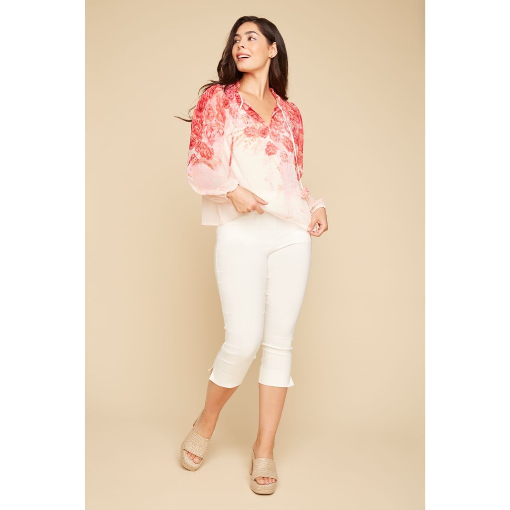 RENUAR RENUAR 25E BLOUSE ROSETTE COMBO
