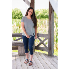 RIEN NE SE PERD TOUT SE CREE RIEN NE SE PERD CAPRI LINDY BLEU DENIM