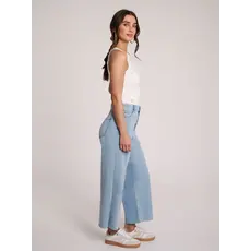 YOGA JEANS YOGA JEANS 2757 LILY WIDE HIGH RISE 25'' CRISP WIND