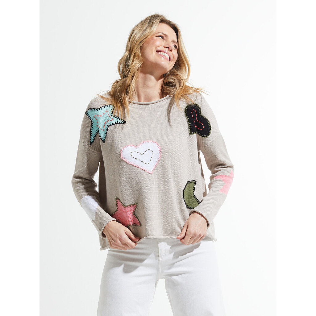 ZAK AND PLOVER TO THE MOON SWEATER PUTTY