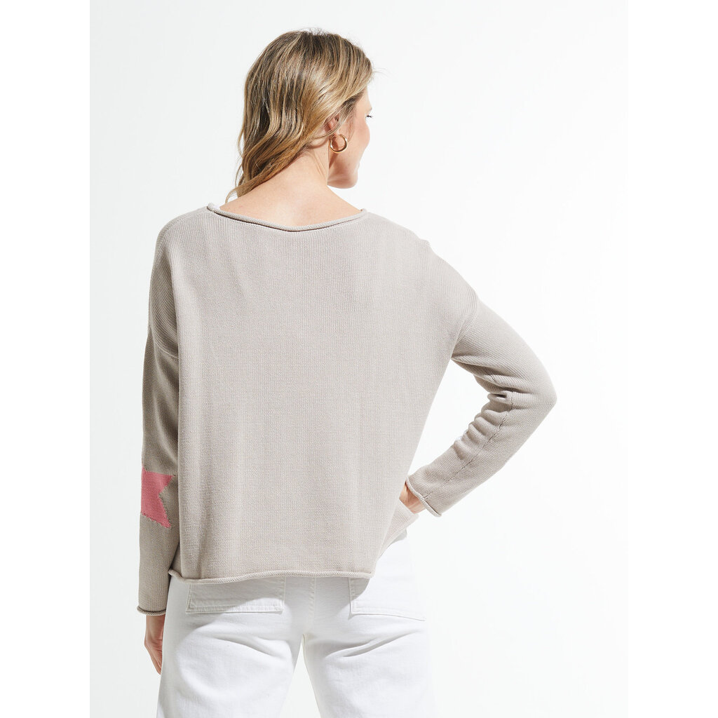 ZAKET AND PLOVER ZAKET AND PLOVER TO THE MOON SWEATER PUTTY