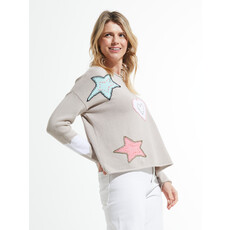 ZAKET AND PLOVER ZAKET AND PLOVER TO THE MOON SWEATER PUTTY
