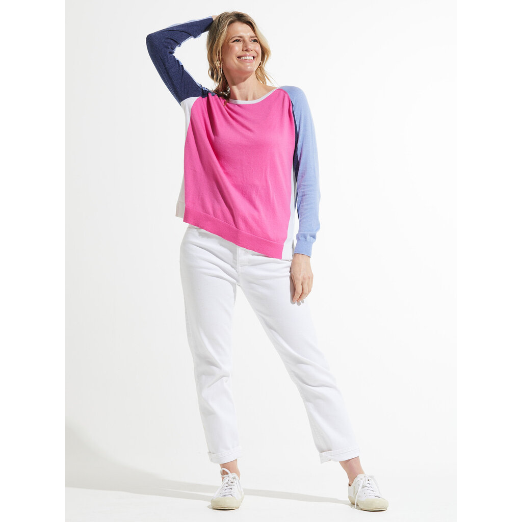 ZAKET AND PLOVER ZAKET AND PLOVER BASEBALL SWEATER CANDY