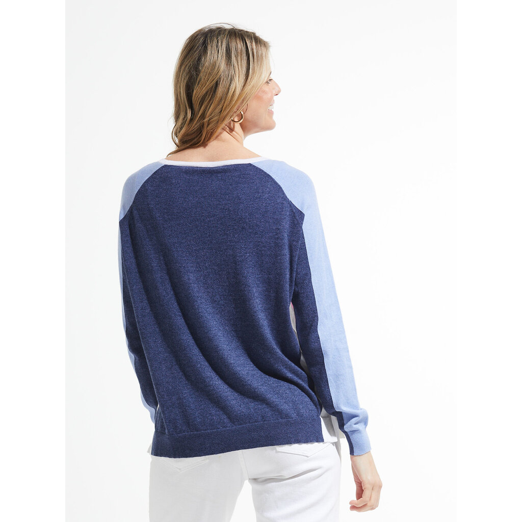 ZAK AND PLOVER BASEBALL SWEATER CANDY