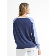 ZAK AND PLOVER BASEBALL SWEATER CANDY