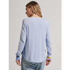 ZAKET AND PLOVER ZAKET AND PLOVER POCKET DETAIL SWEATER SKY