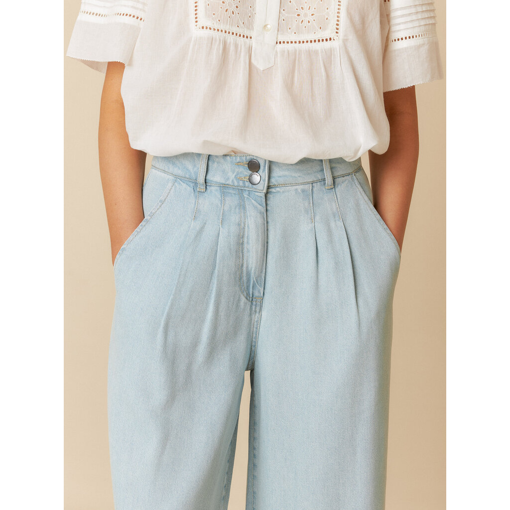 INDI AND COLD INDI AND COLD PANT JEANS EVASE BLEU PALE