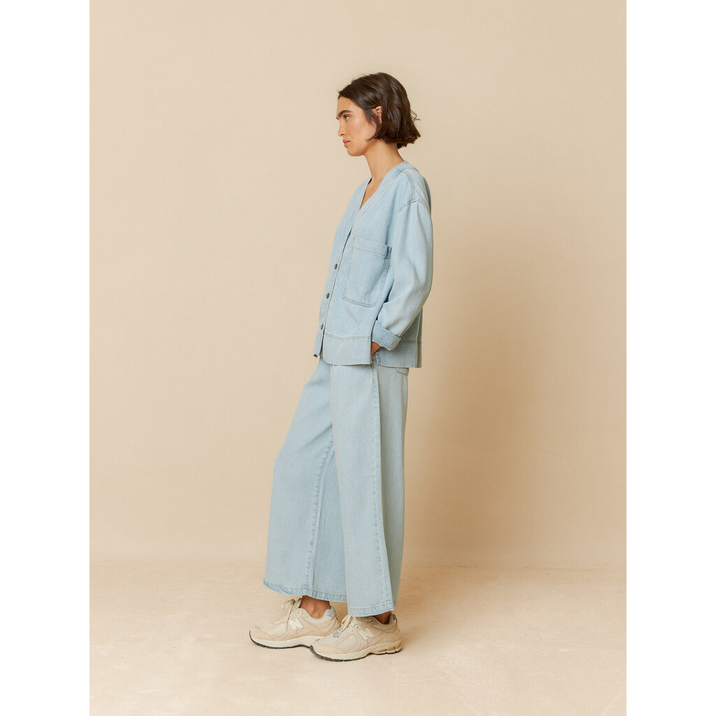 INDI AND COLD INDI AND COLD PANT JEANS EVASE BLEU PALE