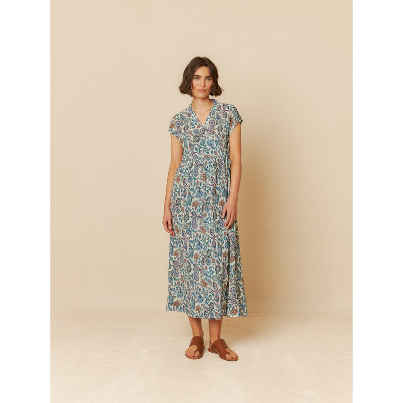 INDI AND COLD INDI AND COLD ROBE LONGUE COTON MULTI