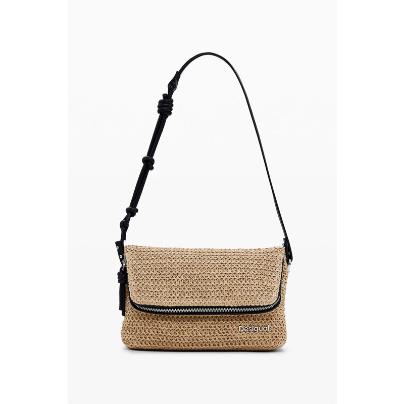 DESIGUAL DESIGUAL SAC HALF LOGO RAFFIA VENECIA