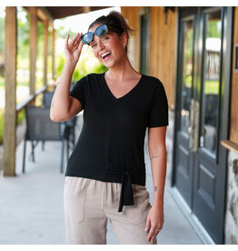 RIEN NE SE PERD TOUT SE CREE RIEN NE SE PERD 25E TSHIRT BE-BOP NOIR