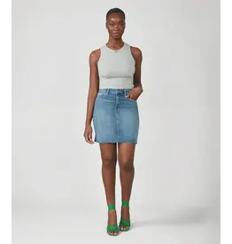 LOLA JEANS LOLA JEANS HIGH RISE MINI JUPE MADDY MORNING DAY LIGHT