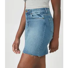 LOLA JEANS LOLA JEANS HIGH RISE MINI JUPE MADDY MORNING DAY LIGHT