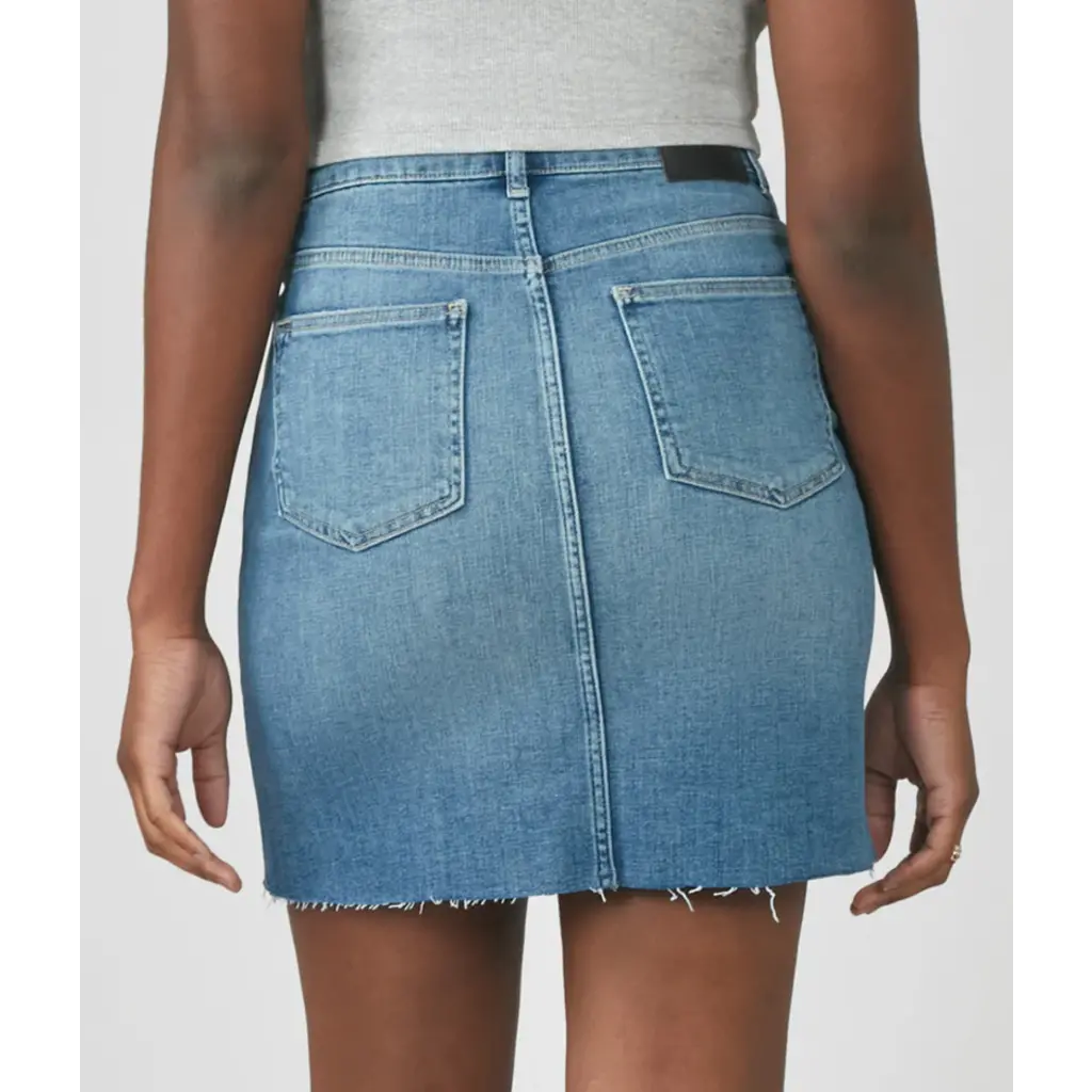 LOLA JEANS LOLA JEANS HIGH RISE MINI JUPE MADDY MORNING DAY LIGHT