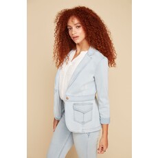 RENUAR RENUAR 25E JACKET JEANS BLEACHED WASH