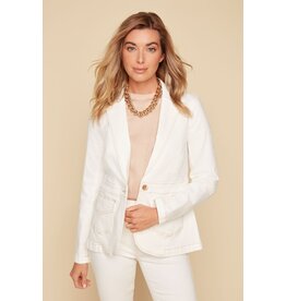 RENUAR RENUAR 25E JACKET JEANS BLANC