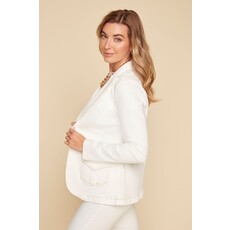 RENUAR RENUAR 25E JACKET JEANS BLANC