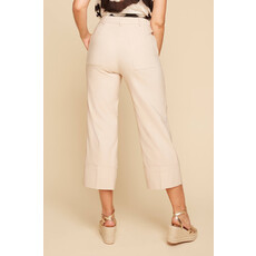 RENUAR RENUAR 25E PANTALON CROP CASHEW