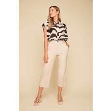 RENUAR RENUAR 25E PANTALON CROP CASHEW