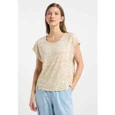 RAGWEAR RAGWEAR 25E TOP GRATEEN PRINT BEIGE