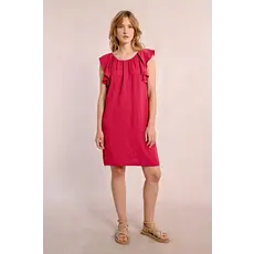 MOLLY BRACKEN MOLLY BRACKEN 25E ROBE MANCHES A VOLANTS FRAMBOISE