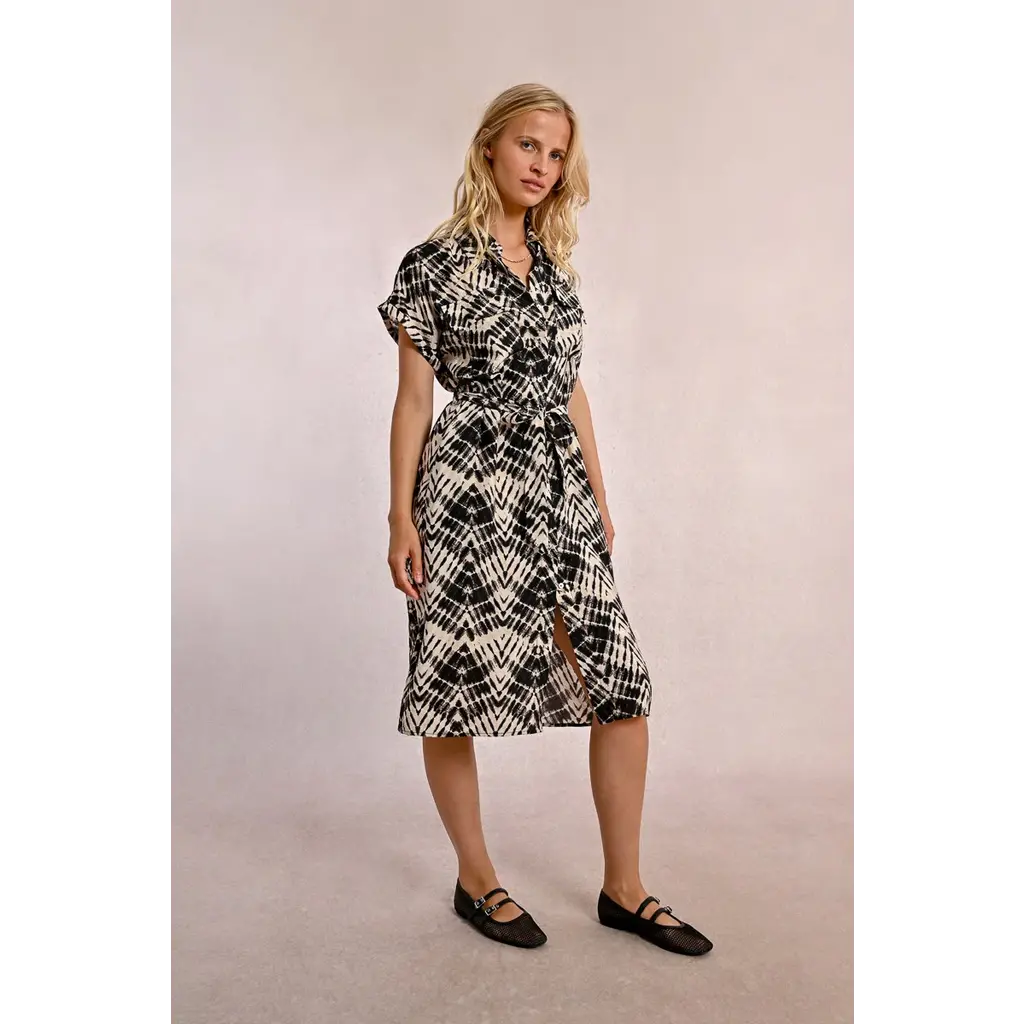 MOLLY BRACKEN MOLLY BRACKEN 25E ROBE CHEMISE MOTIFS BEIGE DOLI