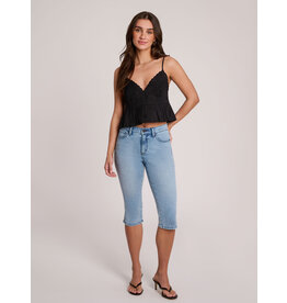 YOGA JEANS YOGA JEANS SKINNY CAPRI 2726 CLASSIC RISE 17'' BLUE AIR