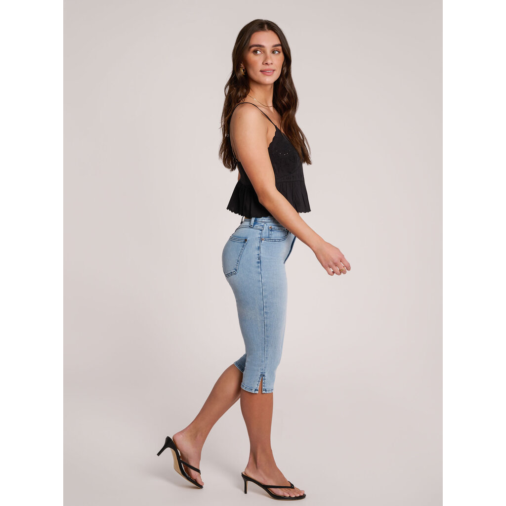 YOGA JEANS YOGA JEANS SKINNY CAPRI 2726 CLASSIC RISE 17'' BLUE AIR