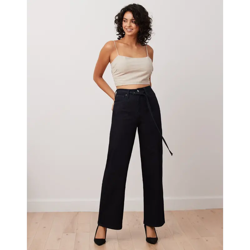 YOGA JEANS YOGA JEANS LILY WIDE 2138 HIGH RISE WIDE LEG 31'' ABEL