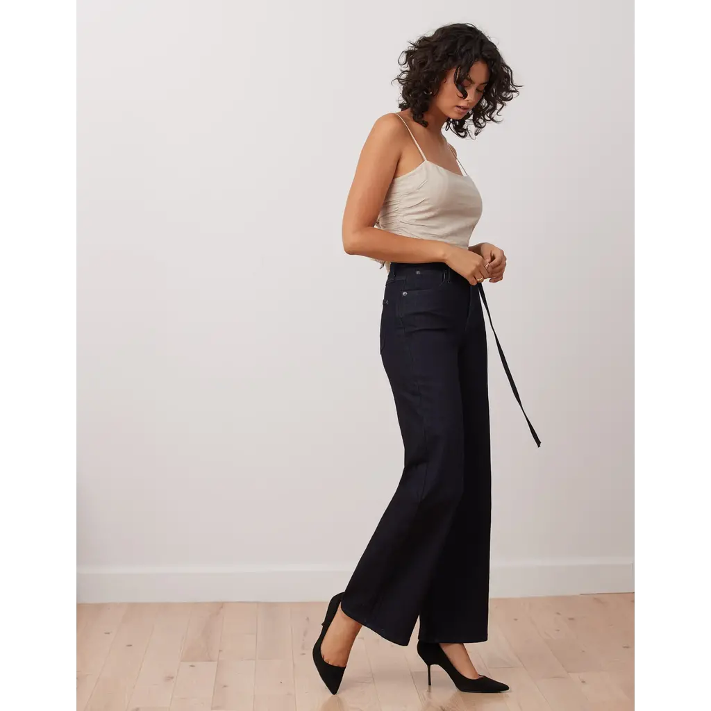 YOGA JEANS YOGA JEANS LILY WIDE 2138 HIGH RISE WIDE LEG 31'' ABEL