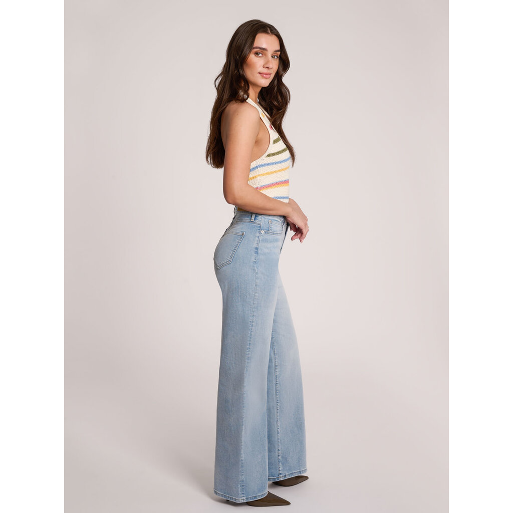 YOGA JEANS YOGA JEANS LILY WIDE LEG 2723 CLASSIC RISE 31'' BEGONIA