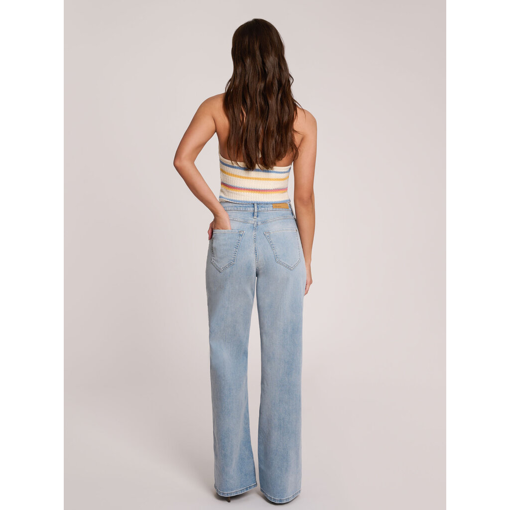 YOGA JEANS YOGA JEANS LILY WIDE LEG 2723 CLASSIC RISE 31'' BEGONIA