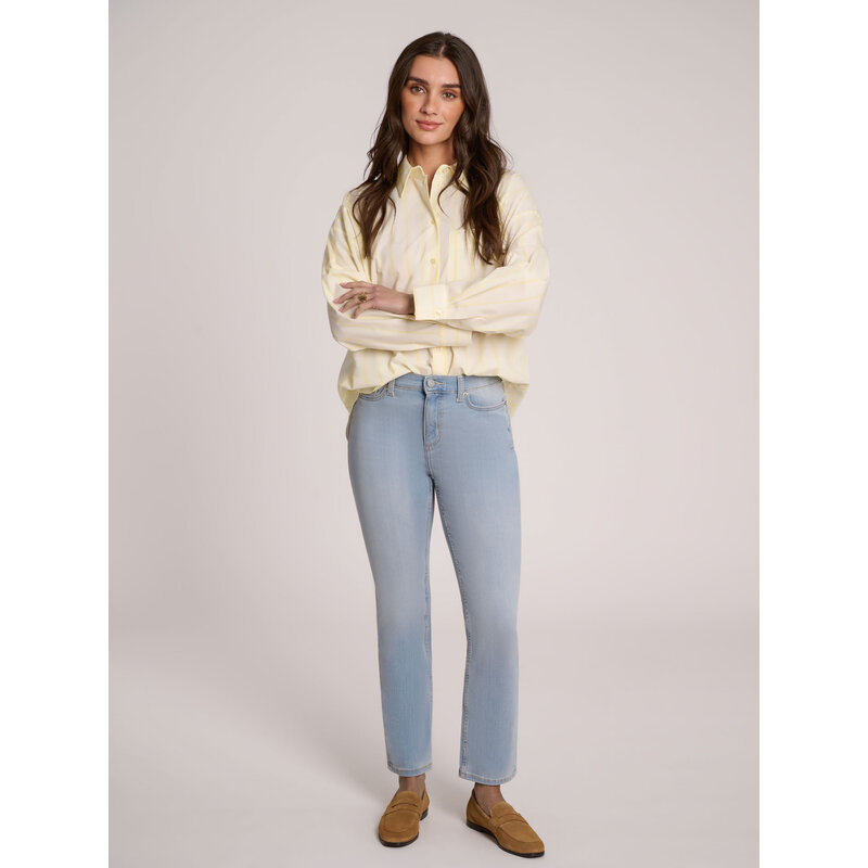 YOGA JEANS YOGA JEANS EMILY SLIM 2754 CLASSIC RISE 28'' ANEMONE